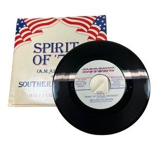 William Goldstein Spirit of '76 / Southern Comfort 45 Jazz Promo + Picture Slv